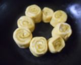 自然栽培 安納芋の渦巻き型パンケーキ作り方7写真