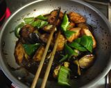 魚河岸あげと茄子の甜麺醤炒め作り方9写真
