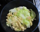レタスですき焼き作り方2写真