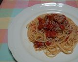簡単☆シンプル☆トマトとシラスのパスタ作り方6写真