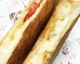トマトとチーズのホットサンド作り方6写真
