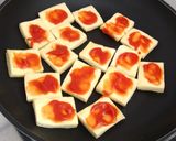 高野豆腐で一口ピザ風おつまみ作り方2写真