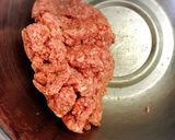 アボカドキムチーズinハンバーグ作り方1写真
