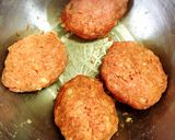 アボカドキムチーズinハンバーグ作り方5写真