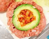 アボカドキムチーズinハンバーグ作り方10写真