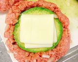 アボカドキムチーズinハンバーグ作り方11写真