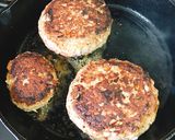 アボカドキムチーズinハンバーグ作り方14写真