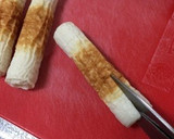 梅でさっぱり☆ちくわとチーズの豚しそ巻き作り方1写真