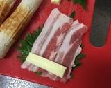 梅でさっぱり☆ちくわとチーズの豚しそ巻き作り方3写真