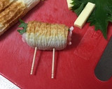 梅でさっぱり☆ちくわとチーズの豚しそ巻き作り方4写真