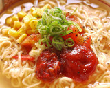 札幌一番だしのきいた辛トマト海鮮ラーメン作り方7写真
