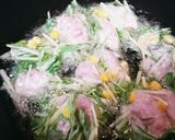 もちもち鶏天のせ☆海鮮ラーメン作り方7写真