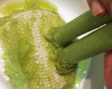 丸ごと栄養♡アスパラガスの共地和え♪作り方1写真
