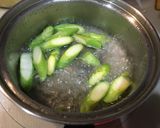 丸ごと栄養♡アスパラガスの共地和え♪作り方3写真