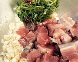 ビールにあう!カツオの岩塩ガーリック作り方5写真