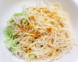 カレー粉が隠し味☆スパゲッティーサラダ作り方2写真