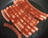 カレー味のチーズホットドッグ❤︎作り方3写真