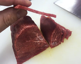 牛肉とピーマンの細切り炒め(青椒牛肉絲)作り方2写真