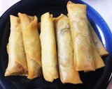 豚バラと味付きメンマの☆春巻き☆作り方6写真