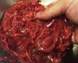 牛肉とピーマンの細切り炒め(青椒牛肉絲)作り方5写真