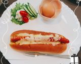 カレー味のチーズホットドッグ❤︎作り方5写真
