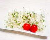 カイワレ大根素麺☆冷麦☆しらたき入り作り方2写真
