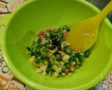 青椒餃子作り方4写真