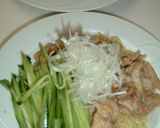 豚肉のしょうが焼き＆冷やし麺作り方5写真