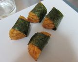 お弁当に♪紀文 魚河岸あげの磯辺焼き作り方2写真