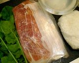 小粋なB級レシピ　★温玉ふるふる生ハム丼作り方2写真