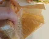 ワックスペーパー包み♪焼肉サンド♡作り方8写真