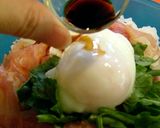 小粋なB級レシピ　★温玉ふるふる生ハム丼作り方4写真