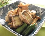 とろける食感！肉巻きナスのさっぱり煮作り方14写真