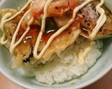 スタミナ餃子丼作り方4写真