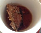 さんま蒲焼缶詰と納豆のご飯作り方1写真