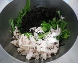 ゆる糖質オフ！水菜のボリューム満点サラダ作り方1写真