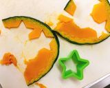 七夕スイーツに☆お野菜お星さまの葛餅作り方3写真