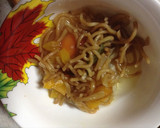 レンジで簡単！焼きそば&納豆のたまごとじ作り方3写真