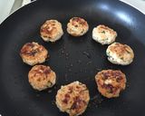 ほんのりライチ✿カラダサポート鶏つくね作り方5写真