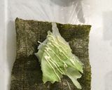 ◎ガッツリ!てりやきチキンのおにぎらず◎作り方6写真