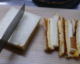 甘い玉子焼きでサンドイッチ作り方5写真