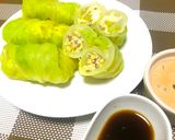 サラダ感覚☆豆腐入り冷やしロールキャベツ作り方8写真