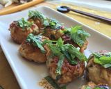 ほんのりライチ✿カラダサポート鶏つくね作り方7写真