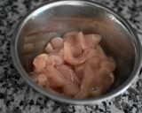 春巻きの皮で♥蒸し鶏のラップサラダ作り方1写真