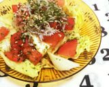 しらすと青のりで☆ペペロン冷奴作り方7写真