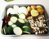 鶏手羽と野菜のオイル煮作り方1写真