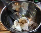 三つ葉とグレープフルーツのチーズ和え作り方6写真