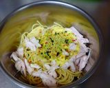 ドレッシングとふりかけでタイカレーパスタ作り方5写真