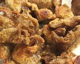 カリカリ鶏皮チップ〜お酒のおつまみに！作り方22写真