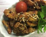 カリカリ鶏皮チップ〜お酒のおつまみに！作り方25写真